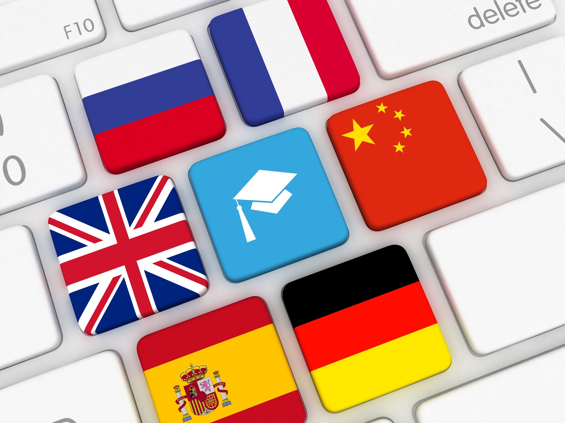 Learn foreign language internet online distance education